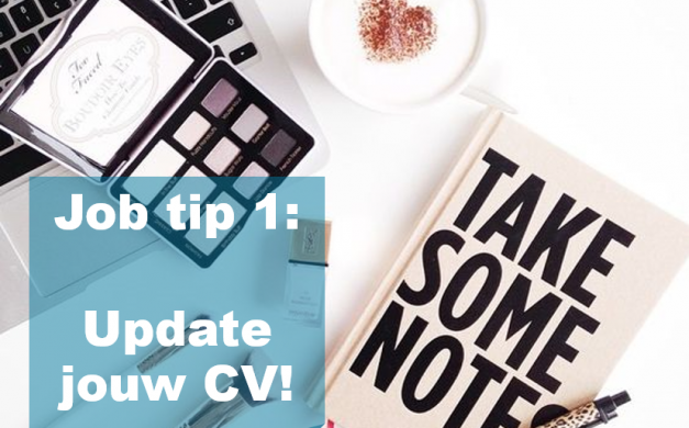 Sollicitatie tip: Update jouw CV in 2021!